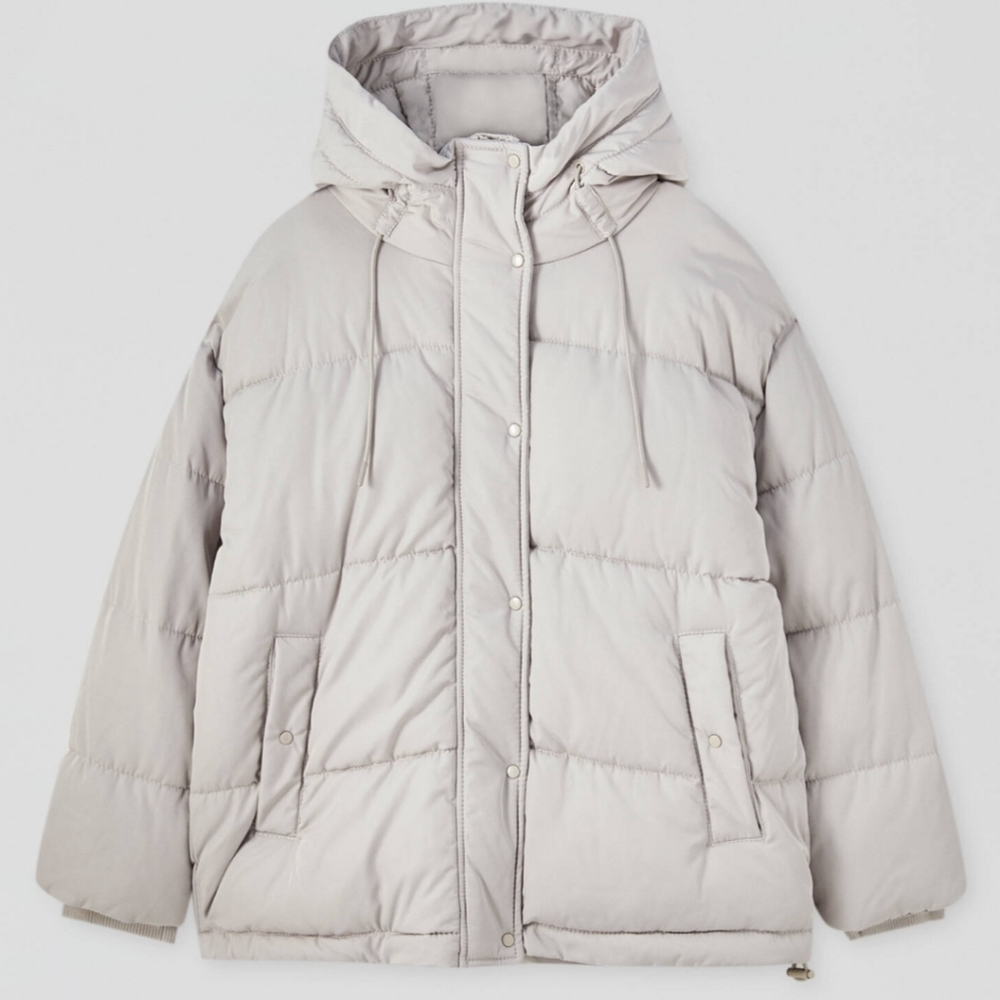 New hooded puffer jacket